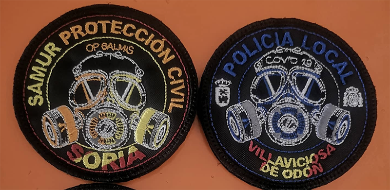 ¿Un parche bordado, …que es?