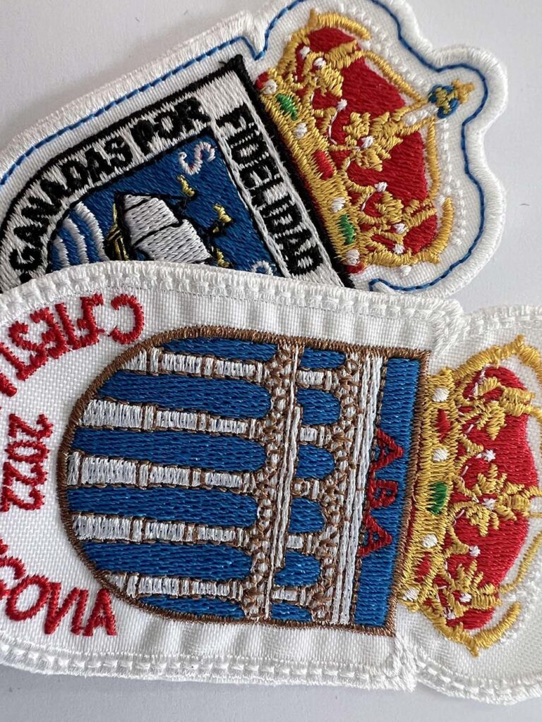 parche bordado