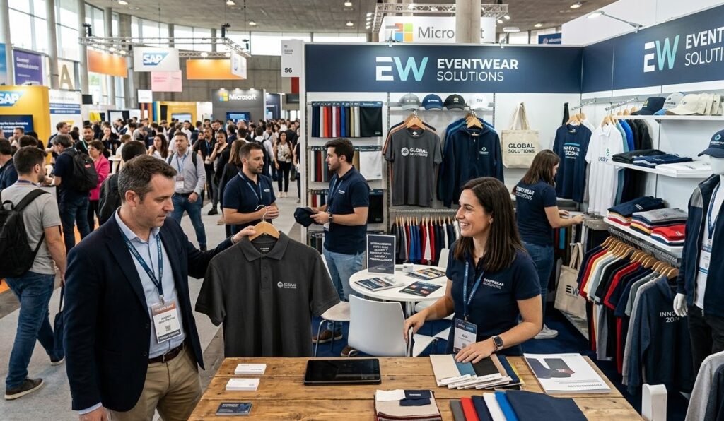 Merchandising textil para ferias y eventos corporativos 3 Merchandising textil para ferias y eventos corporativos