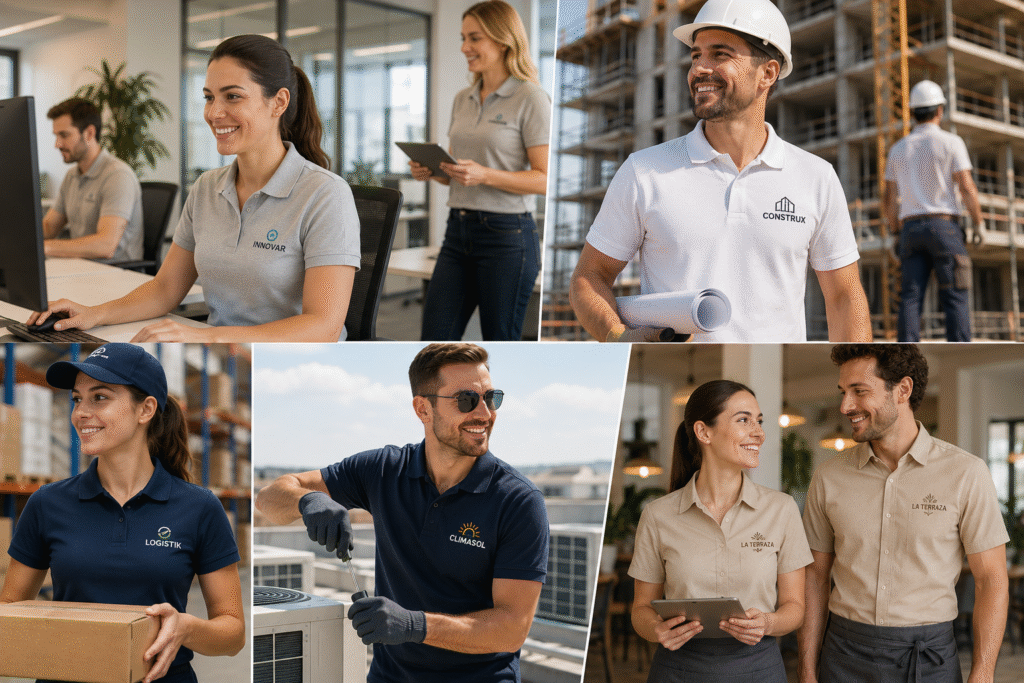 Vestuario laboral en verano. ¡Bordados para todos! 1 2d625853 ce28 4c7e 9b5f 13def62a2111
