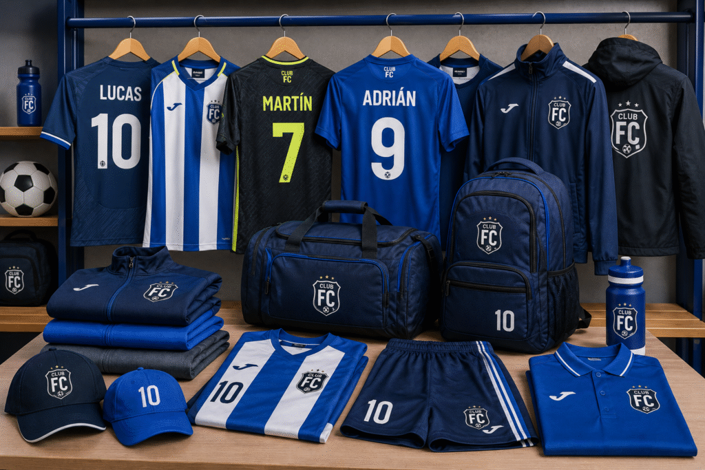 Uniformes deportivos personalizados para clubes, asociaciones y centros educativos: calidad, imagen y durabilidad 1 ropa deportiva personalizada