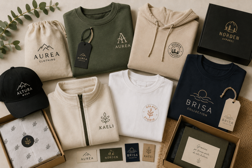 Cómo crear tu marca de ropa desde cero: fabricación, bordado, impresión, packaging y asesoramiento profesional 7 marca ropa